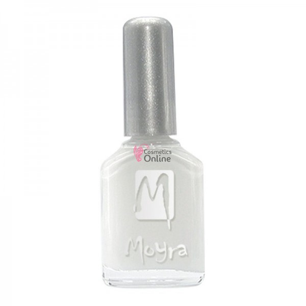 Lac de Unghii Moyra clasic 03 ALB 12 ml